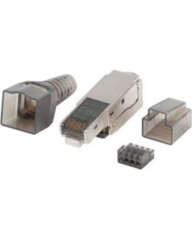 LANBERG CONECTOR CAT 6A FTP 8P8C TOOL-LESS