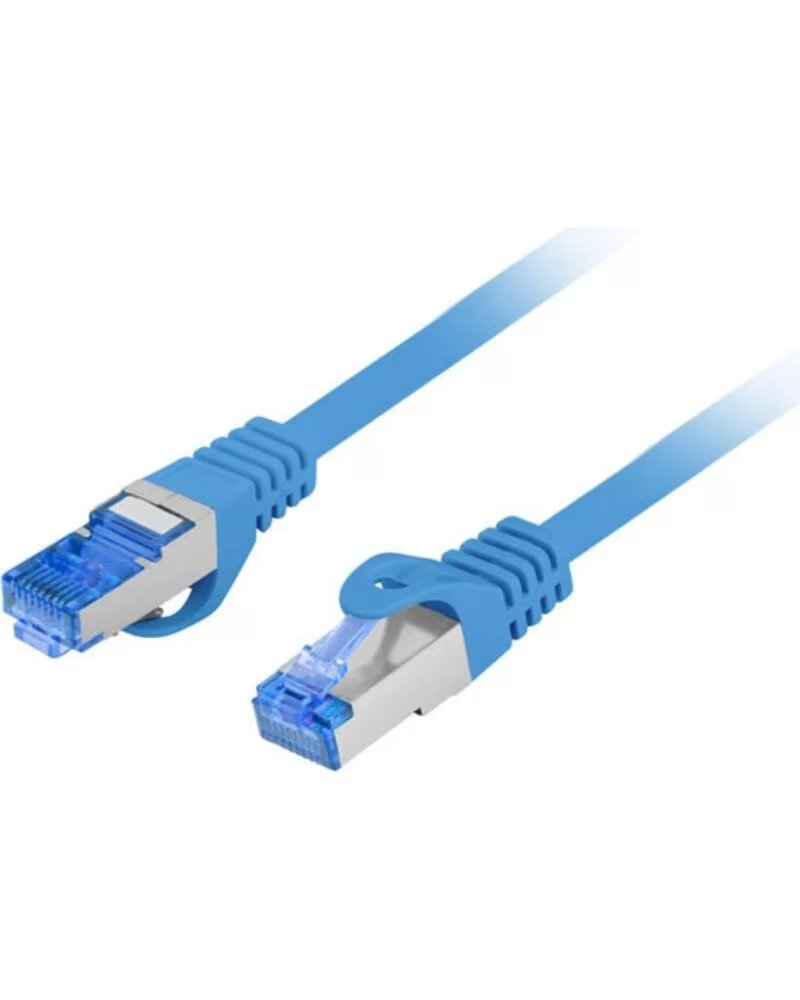 LANBERG LATIGUILLO CAT 6A S-FTP LSZH CCA 0 25M FLUKE PASSED BLUE