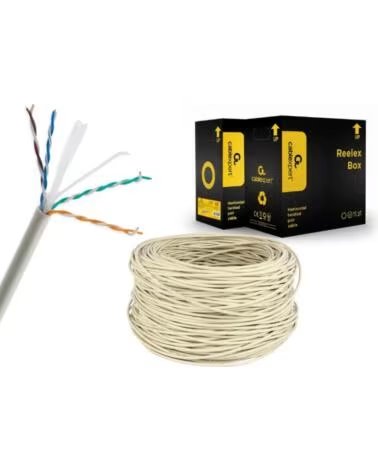 GEMBIRD CABLE CAT6 UTP LAN PREMIUM CCA SOLID ECA 305M RED