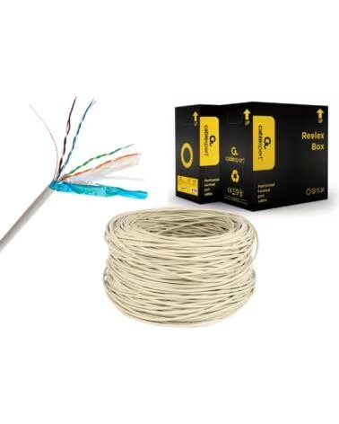 GEMBIRD BOBINA CABLE CAT6 FTP PREMIUM CCA SOLIDO ECA 305 M