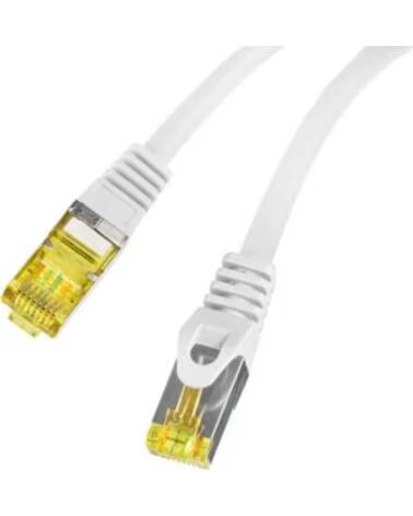 LANBERG CABLE LATIGUILLO CAT 6A S-FTP LSZH CU 0 25M GRIS FLUKE RED