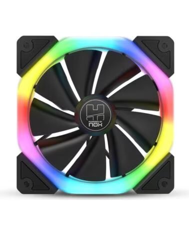 NOX VENTILADOR CAJA HUMMER S-FAN 1200MM DUAL RING ARGB
