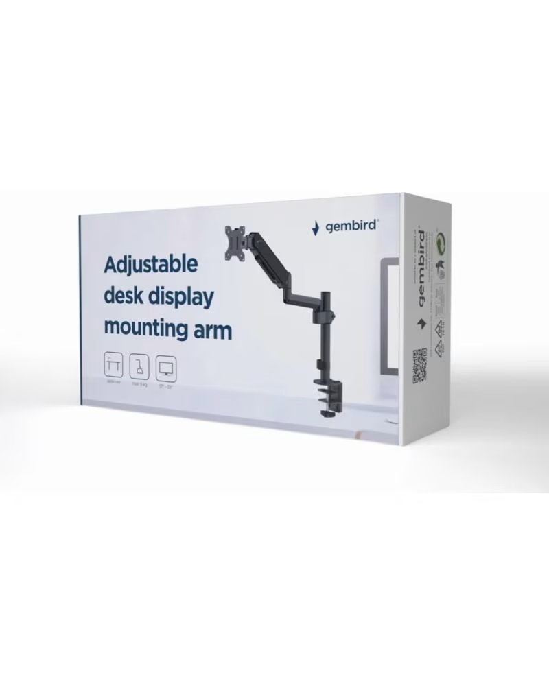 GEMBIRD SOPORTE DE PANTALLA PARA ESCRITORIO AJUSTABLE 17-32 HASTA