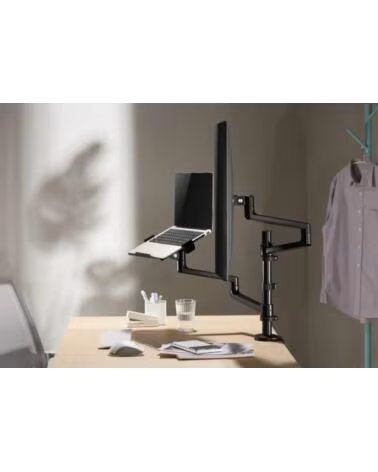 GEMBIRD SOPORTE DE MESA AJUSTABLE BRAZO PARA MONITOR Y BANDEJA