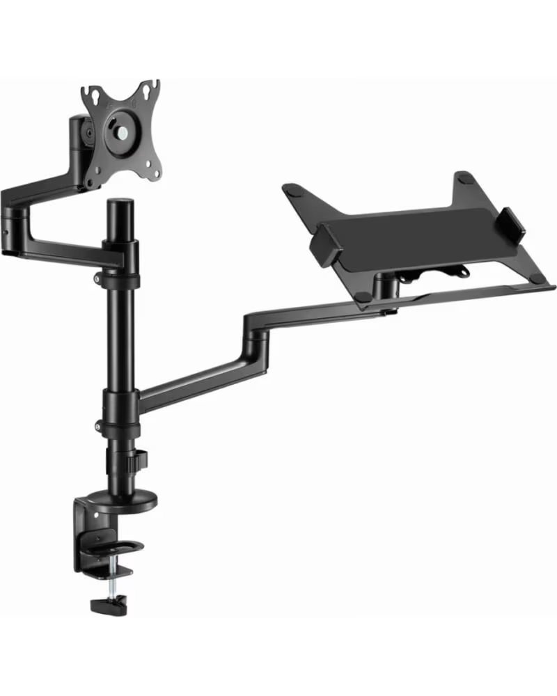 GEMBIRD SOPORTE DE MESA AJUSTABLE BRAZO PARA MONITOR Y BANDEJA