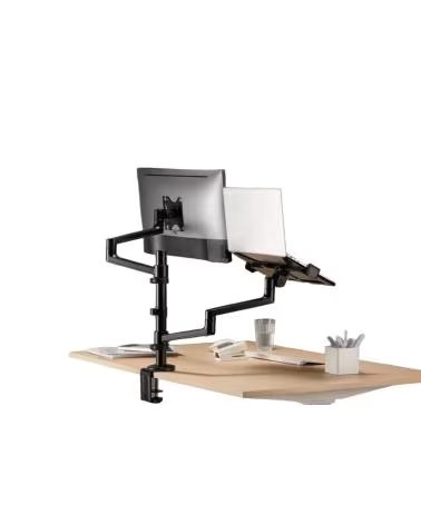 GEMBIRD SOPORTE DE MESA AJUSTABLE BRAZO PARA MONITOR Y BANDEJA
