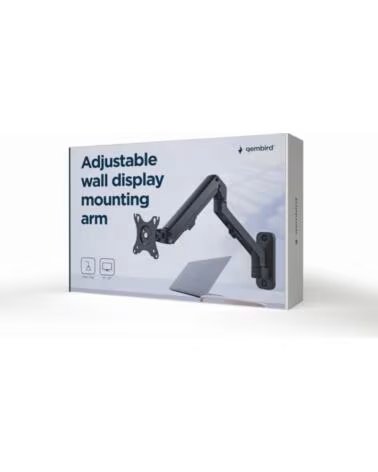 GEMBIRD BRAZO DE MONTAJE PARA PANTALLA DE PARED AJUSTABLE HASTA
