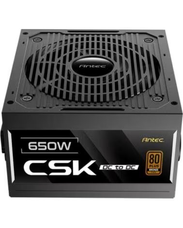 ANTEC FUENTE ALIMENTACION CSK650DC EC 80 BRONZE ATX BLACK