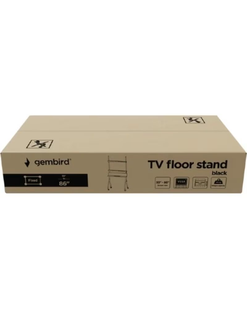 GEMBIRD SOPORTE DE SUELO PARA TV 55 - 86 BLACK