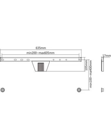 GEMBIRD SOPORTE PARED TV SLIM FIXED 37-80 50 KG