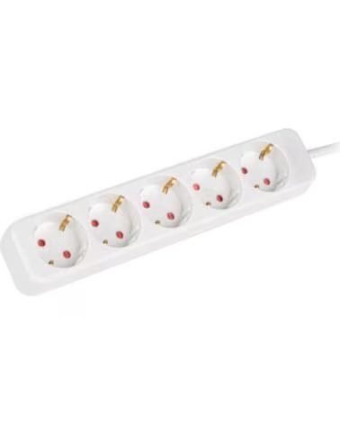 LANBERG REGLETA 5 TOMAS SCHUKO 1 5M WHITE