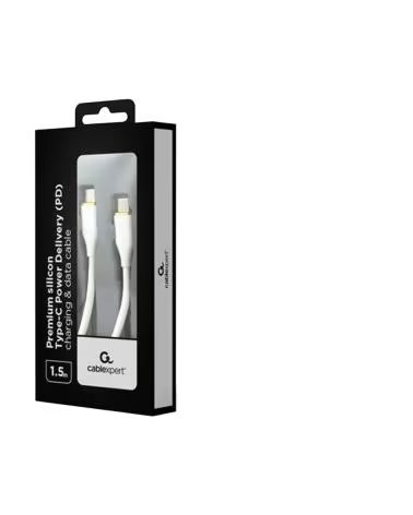 GEMBIRD CABLE DE CARGA Y DATOS PD TIPO-C SILICONA ALTA WHITE