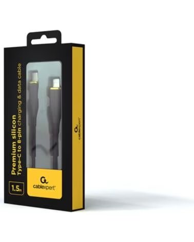 GEMBIRD CABLE DE CARGA Y DATOS USB TIPO-C A 8 PINES DE SILICONA