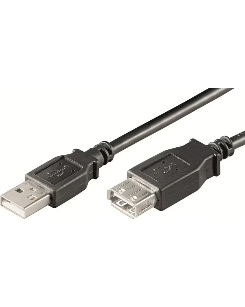 EWENT CABLE ALARGADOR USB USB-A MACHO USB-A HEMBRA 1M