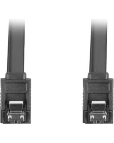 LANBERG CABLE SATA III 6GB-S HEMBRA HEMBRA CLIP METAL 0 5M RED