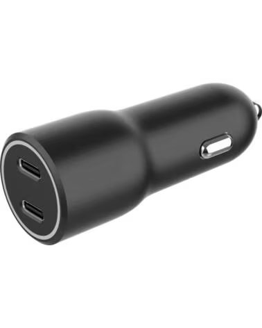 GEMBIRD CARGADOR RAPIDO COCHE POWER LIVERY- 2 PUERTOS USB TIPO BLACK