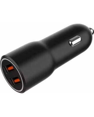 GEMBIRD CARGADOR RAPIDO PARA COCHE CON 2 PUERTOS USB - QC3 0 BLACK