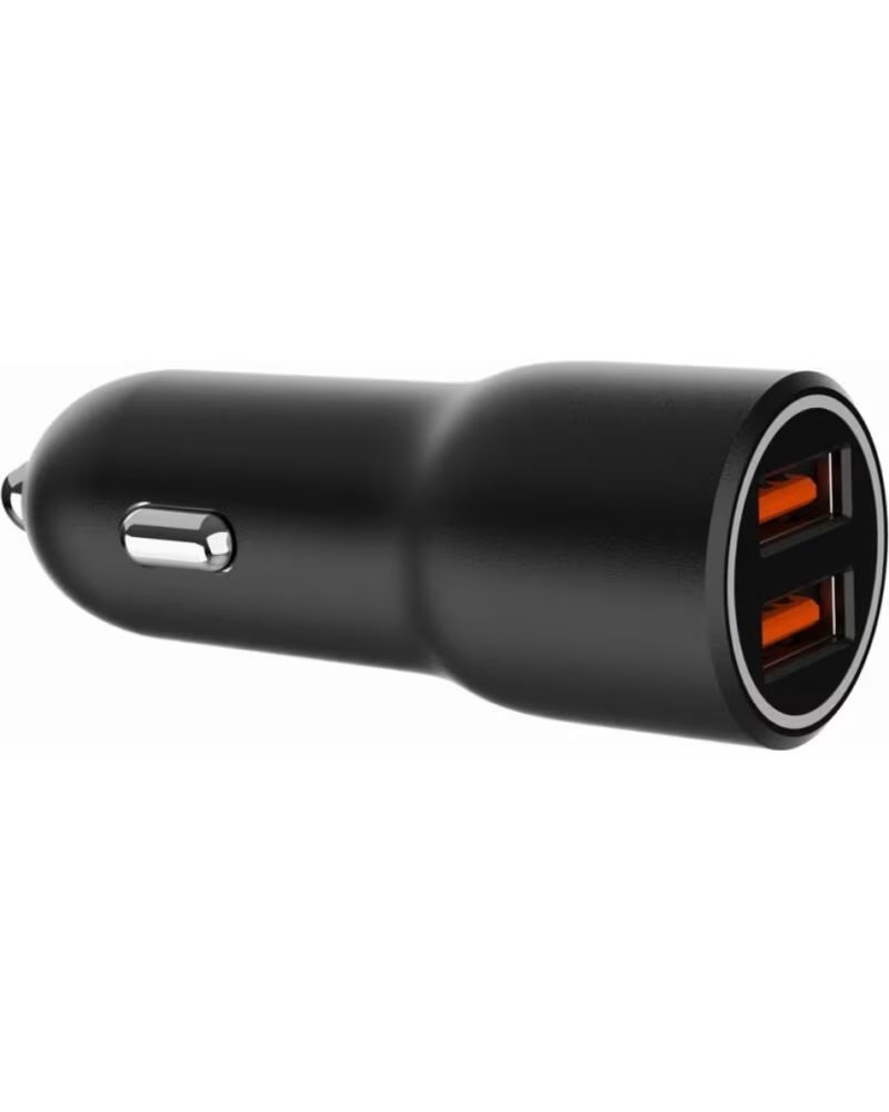 GEMBIRD CARGADOR RAPIDO PARA COCHE CON 2 PUERTOS USB - QC3 0 BLACK