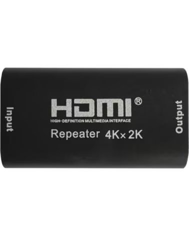 AISENS REPETIDOR HDMI ALTA VELOCIDAD A-H-A-H BLACK
