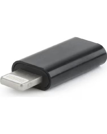 GEMBIRD ADAPTADOR USB TIPO C 8-PIN BLACK