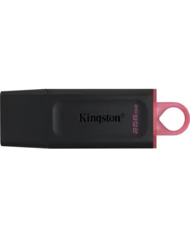 KINGSTON MEMORIA USB 3 2 256GB DATATRAVELER EXODIA ROJO BLACK