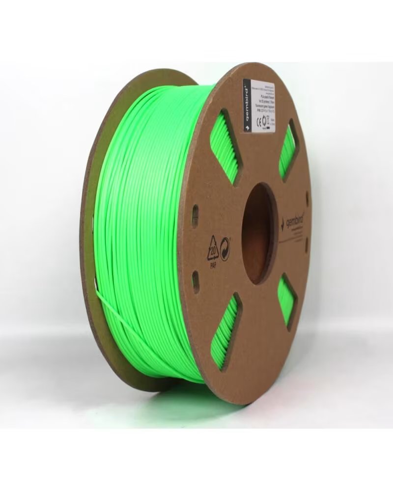 GEMBIRD FILAMENTO PLA 1 75MM 1KG BRILLANTE GREEN