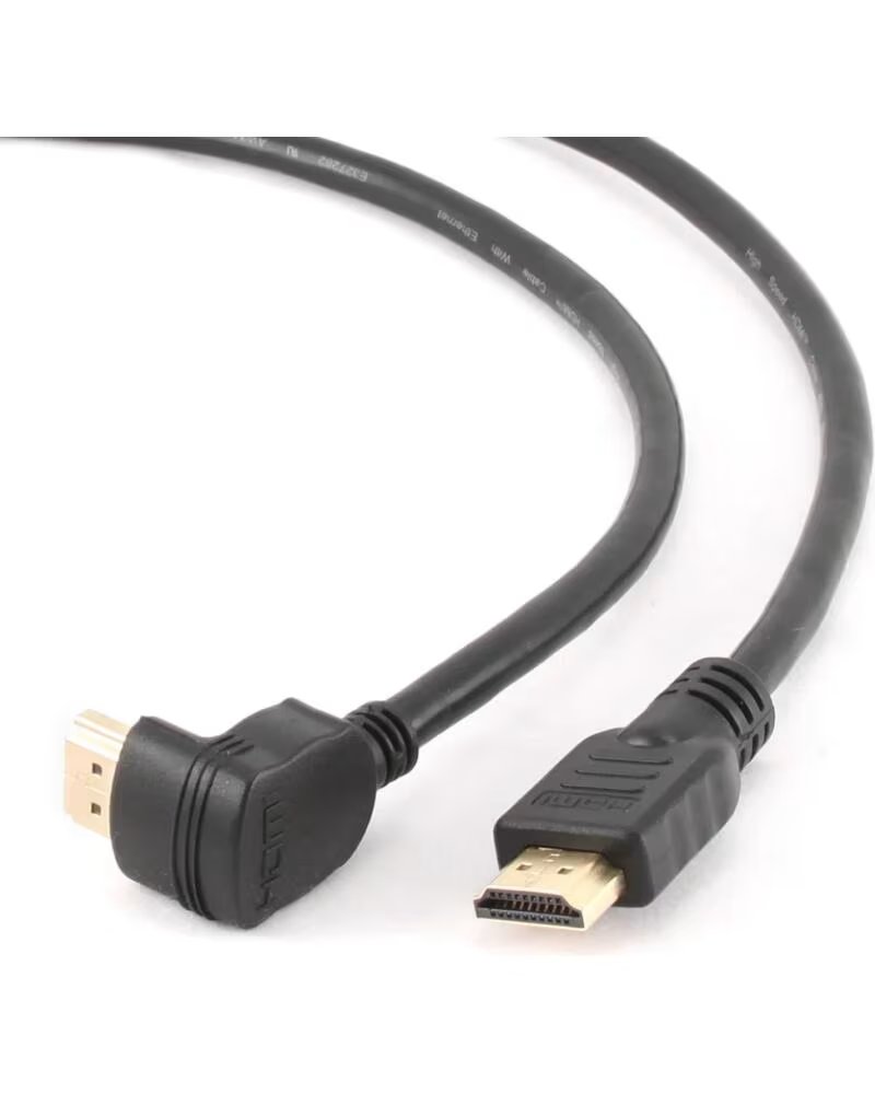 GEMBIRD CABLE HDMI MACHO MACHO 4K 3D 90 GRADOS 1 8M