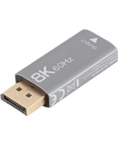 LANBERG ADAPTADOR 8K DISPLAYPORT MACHO-HDMI HEMBRA