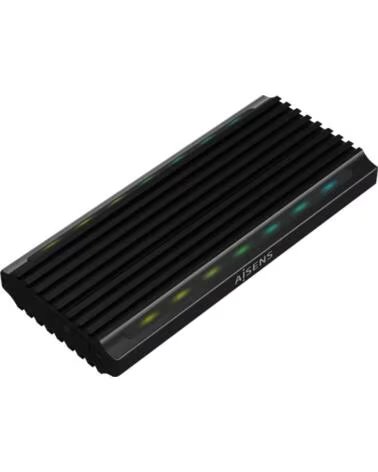 AISENS CARCASA HDD ASM2-RGB012B M 2 BLACK