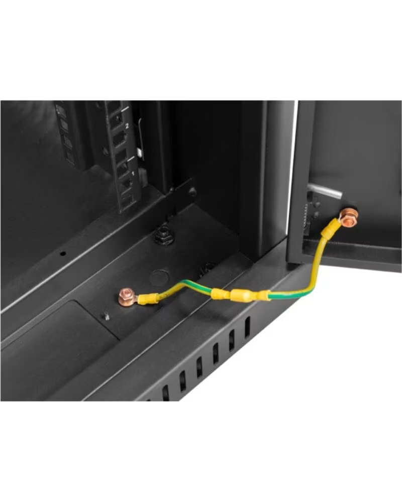 LANBERG ARMARIO RACK 19 42U 800X1000 FLAT PACK PUERTA BLACK