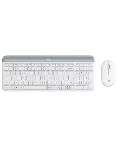 LOGITECH COMBO TECLADO RATON MK470 RF INALAMBRICO WHITE