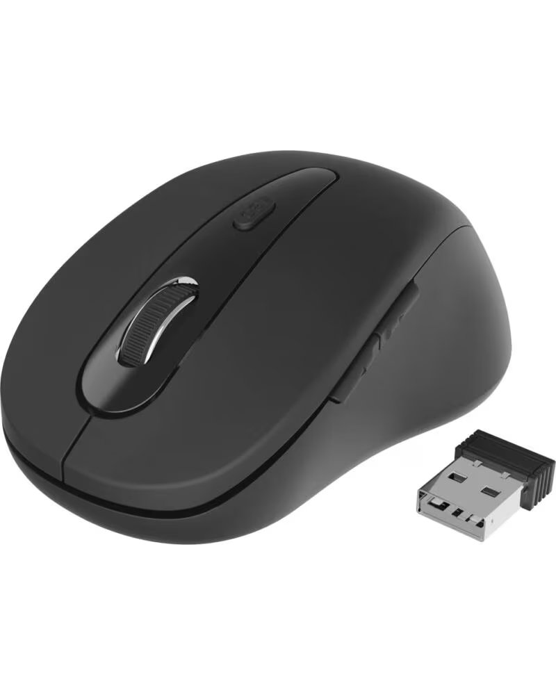 GEMBIRD RATON OPTICO 6 BOTONES RF INALAMBRICO PILAS BLACK