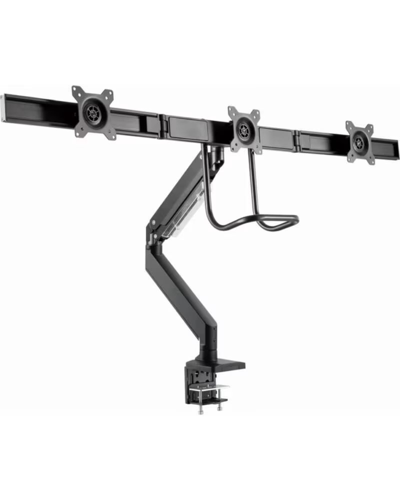 GEMBIRD SOPORTE AJUSTABLE DE MESA PARA 3 MONITORES