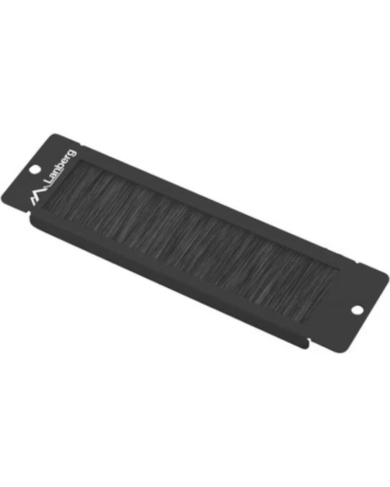 LANBERG PANEL CEPILLO PASACABLES PARA RACK 10 BLACK