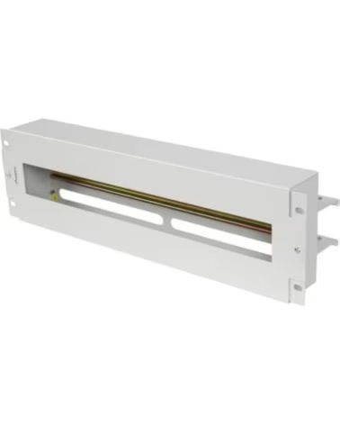 LANBERG PANEL DISTRIBUIDRO DE TENSION 19 3U CON RAIL DIN GREY