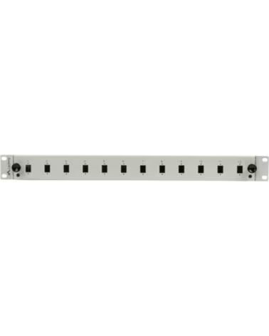 LANBERG PATCH PANEL 1U 19 FIBRA OPTICA 12 PTS SC SIMPLEX O 12 LC