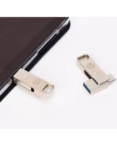 PNY USB 3 2 HP 64GB X206C-A OTG TIPO-C METAL