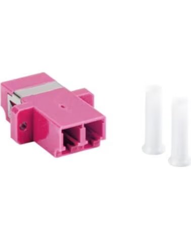 LANBERG ADAPTADOR FIBRA OPTICA MULTI LC-UPC DUPLEX OM4