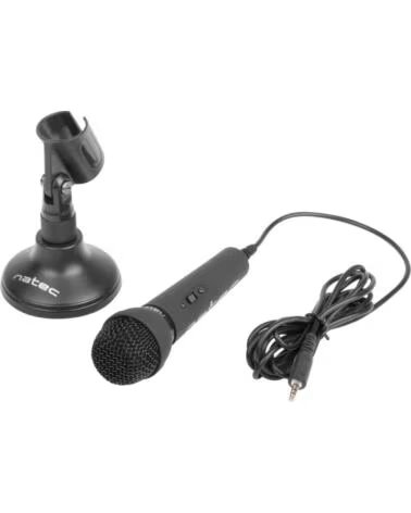 NATEC MICROFONO ADDER OMNIDIRECCIONAL BLACK