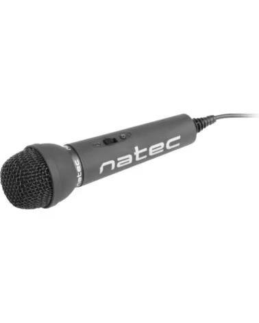 NATEC MICROFONO ADDER OMNIDIRECCIONAL BLACK