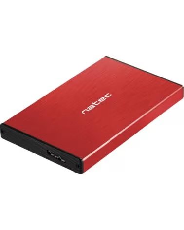 NATEC CARCASA HDD RHINO GO NKZ-1279 2 5 RED