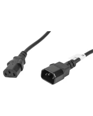 LANBERG CABLE ALARGADOR ALIMENTACION CPU IEC320 C13 H-IEC320 C14 M