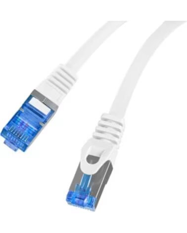 LANBERG CABLE CAT 6A S-FTP LSZH CCA 5M BLANCO FLUKE PASSED RED