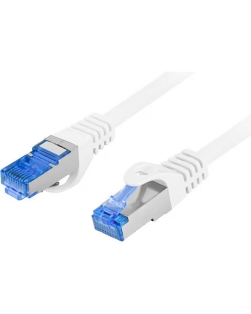 LANBERG CABLE CAT 6A S-FTP LSZH CCA 5M BLANCO FLUKE PASSED RED