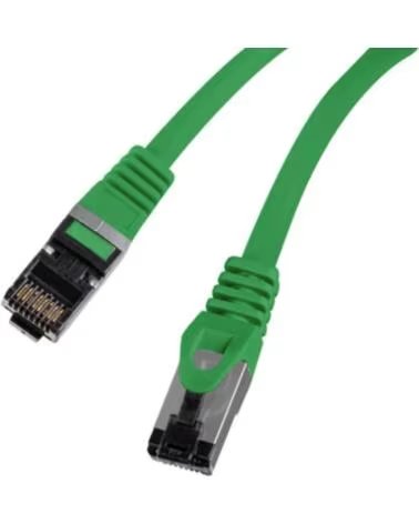 LANBERG CABLE LATIGUILLO CAT 8 1 S-FTP LSZH CU 0 5M VERDE FLUKE RED