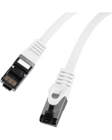 LANBERG CABLE LATIGUILLO CAT 8 1 S-FTP LSZH CU 0 5M BLANCO FLUKE RED