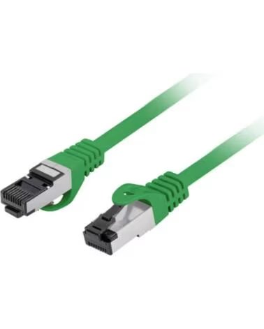 LANBERG CABLE LATIGUILLO CAT 8 1 S-FTP LSZH CU 0 5M VERDE FLUKE RED