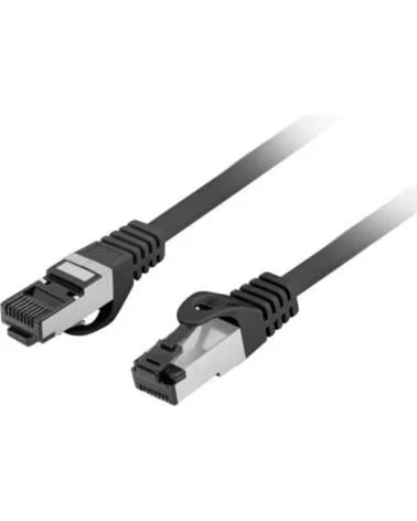LANBERG CABLE LATIGUILLO CAT 8 1 S-FTP LSZH CU 1M NEGRO FLUKE RED