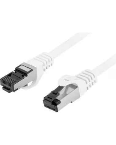 LANBERG CABLE LATIGUILLO CAT 8 1 S-FTP LSZH CU 1M BLANCO FLUKE RED