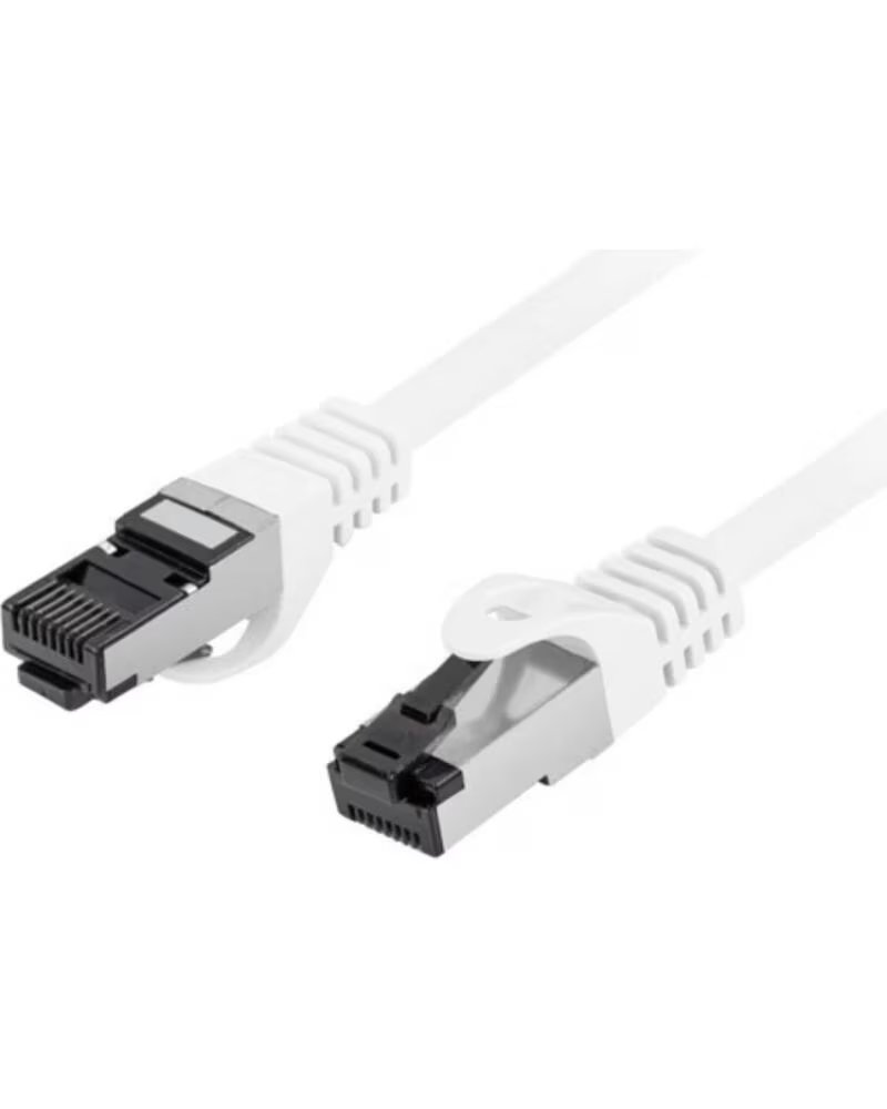 LANBERG CABLE LATIGUILLO CAT 8 1 S-FTP LSZH CU 1M BLANCO FLUKE RED